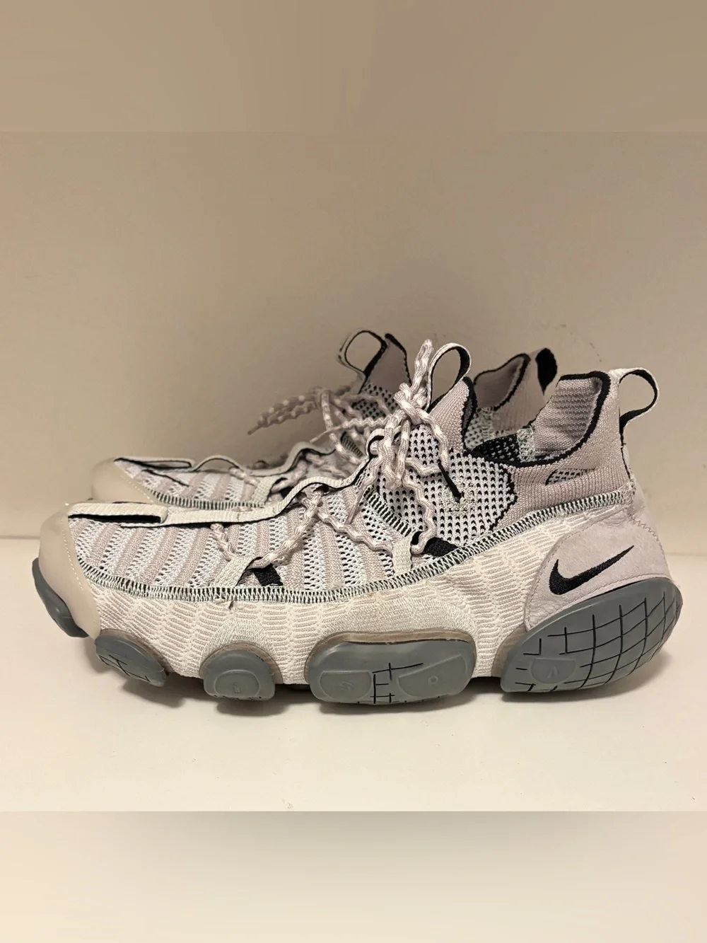 Nike ISPA Link Light Iron Ore Smoke Grey Glueless Move to Zero Sustainable Shoe
